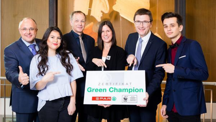 SPAR-Lehrlinge sind Green Champions