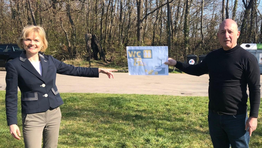 Eine öffentliche WC-Anlage beim Hörndlwald gefordert!