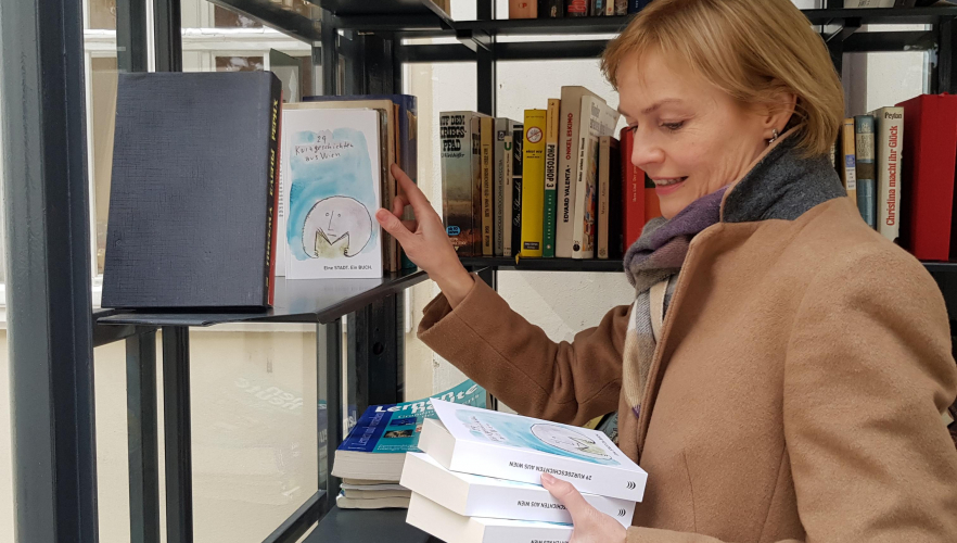 Eine STADT. Ein BUCH: Hietzing bietet besonderes Service