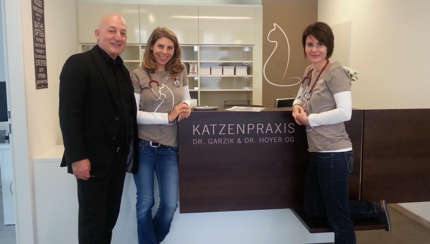 Eröffnung der Katzenpraxis