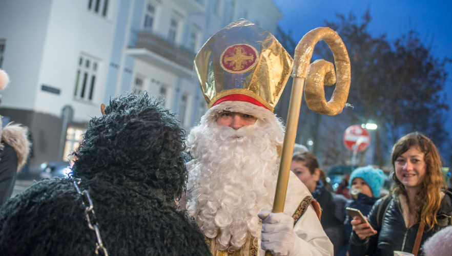 Nikolo und Krampus waren da
