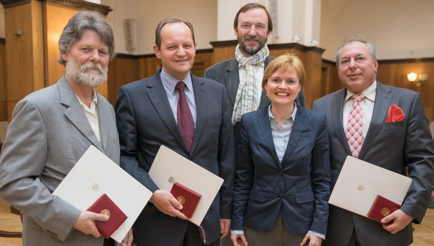 Ehrung für ehemalige Bezirksräte