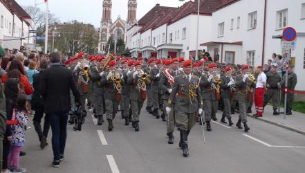 Angelobung in Hietzing