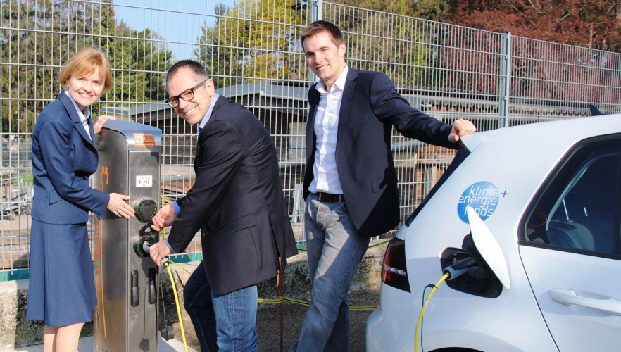 Fünf neue E-Ladestationen in Hietzing