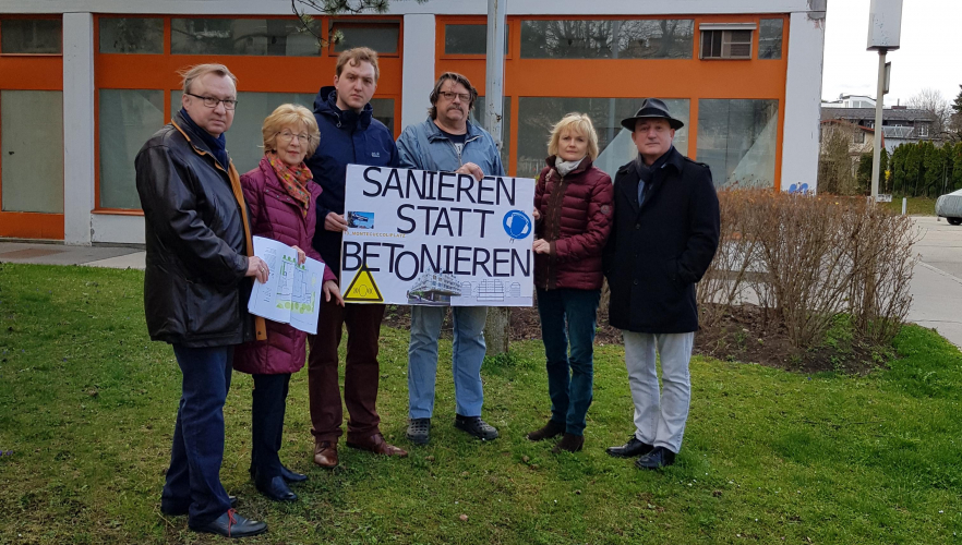 Montecuccoliplatz – 700 Unterschriften für eine Umplanung des Gemeindebau Neu