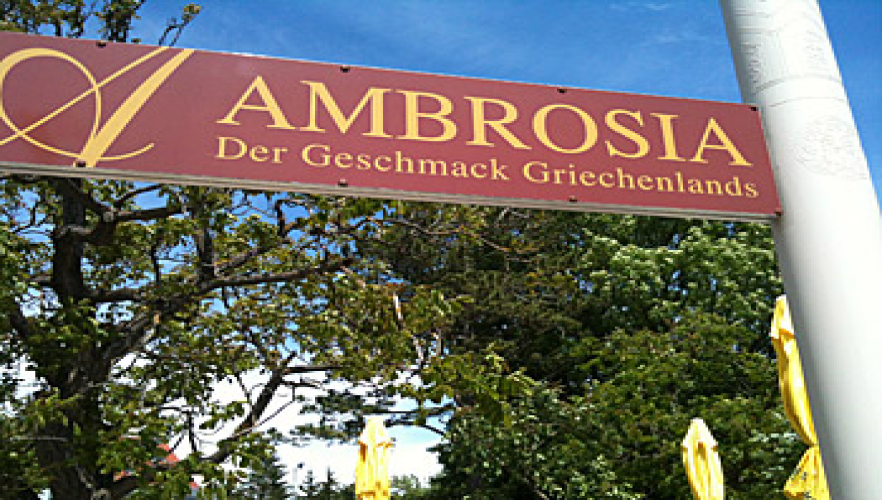 Ambrosia - ein paar Stunden Griechenland zu Hause ...