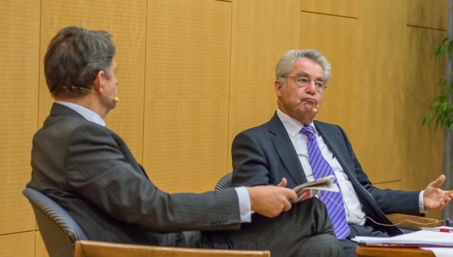 Begegnung mit Heinz Fischer