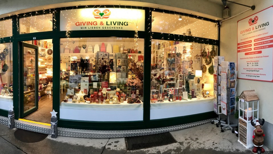 GIVING & LIVING - bezaubernde Geschenkboutique im Herzen Unter St. Veits