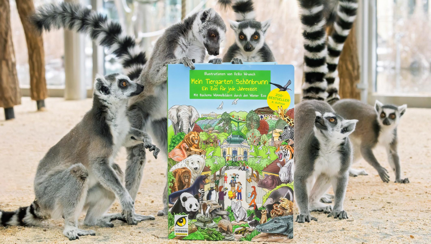 Neuer Wimmelspaß aus dem Tiergarten Schönbrunn