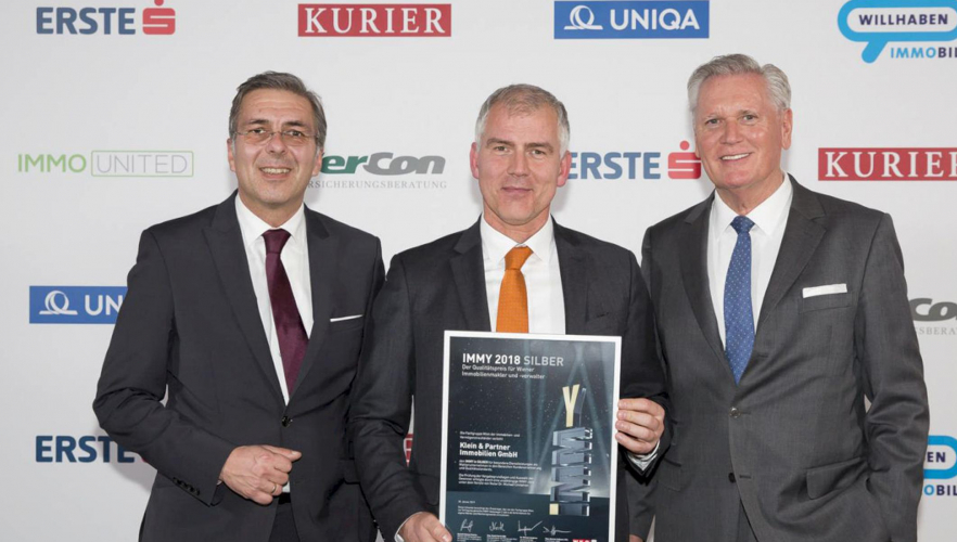 Klein & Partner gewinnen den IMMY 2018