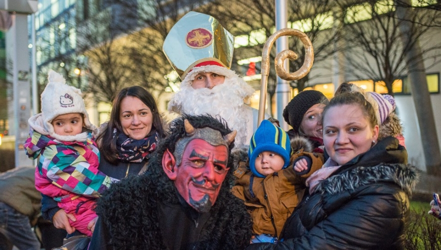 Krampus & Nikolo in Ober St. Veit