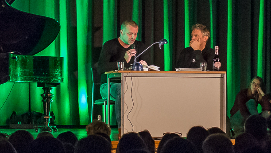 Hietzinger Lesenacht mit Thomas Raab und Bernhard Aichner