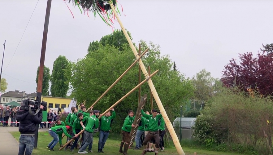 Video: der Maibaum des ASK Ober St. Veit