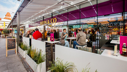 Neu: Wein & Co im Ekazent
